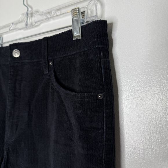 Levi’s 721 High Rise Skinny Pants Black Corduroy Size 32 Stretch Fit Womens - Picture 2 of 8